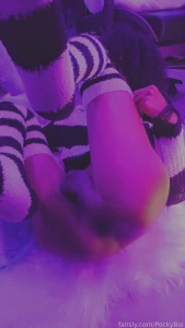 This femboy in his stripped pajamas part 23