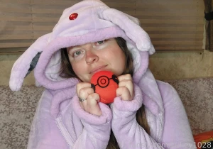 My trainer can we play please 3 pokemon cosplay nerd gamergirl bbw part 5