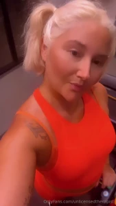 Threw out my back this week not fun happy i can still walk and sweat