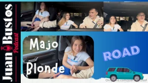 Road con majo blonde esta rubia es super simp tica y nos cuenta de