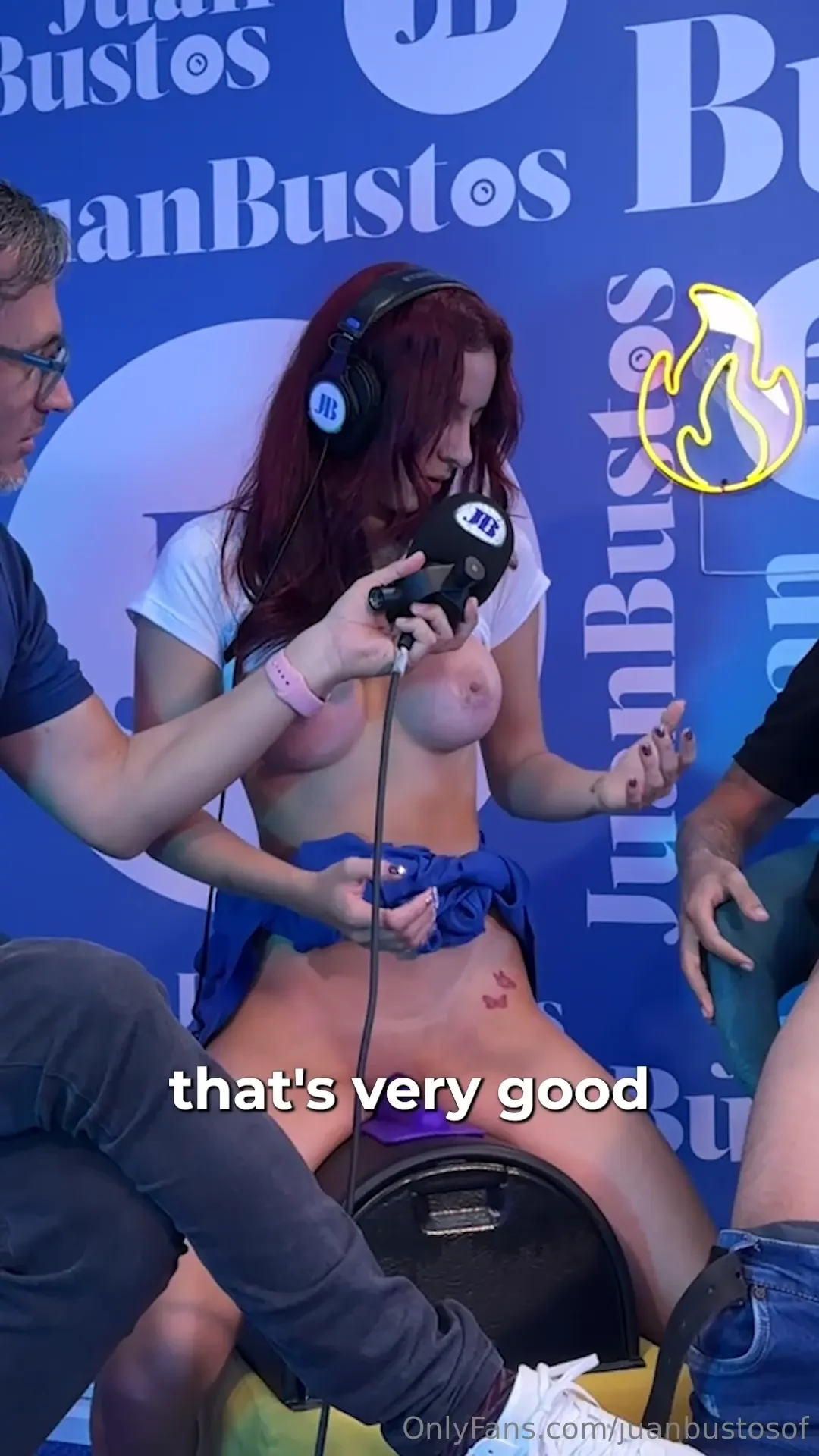 Ah ya me esta haciendo temblar fue lo que nos dijo nicolanescobar 