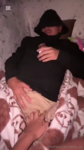 Mi hermanito se qued dormido y lo aprovech todito saque su rica y