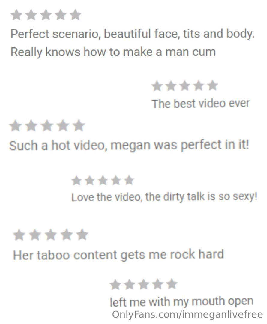 Some of your reviews after watching the exclusive videos available part 2 