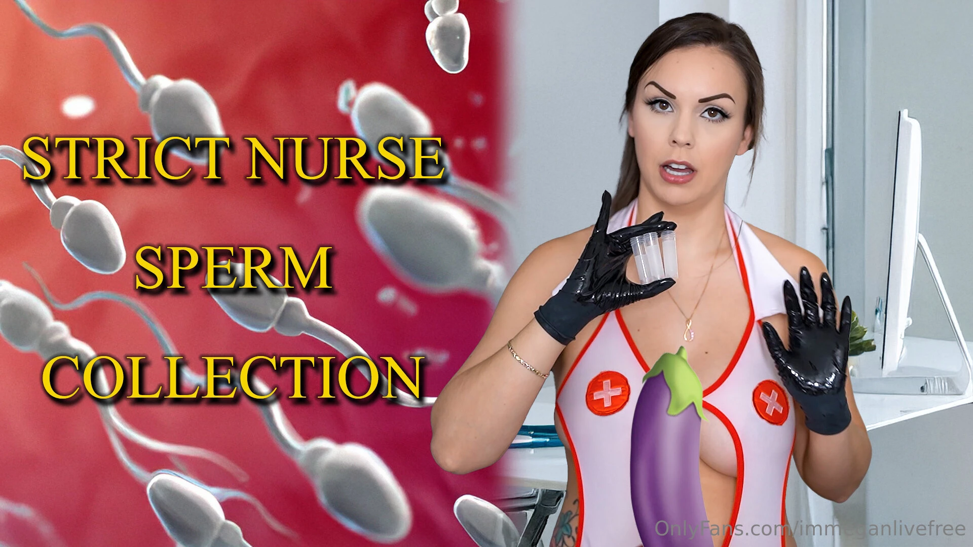 Strict nurse sperm collection get your balls ready you are next in 