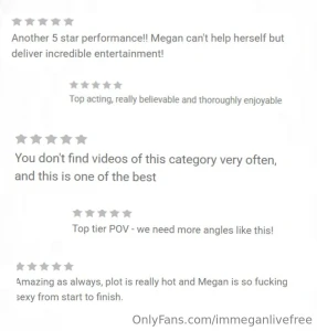 Some of your reviews after watching the exclusive videos available part 9