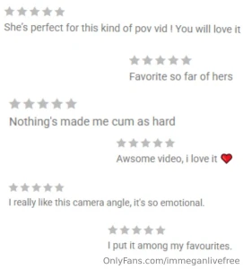 Some of your reviews after watching the exclusive videos available part 8