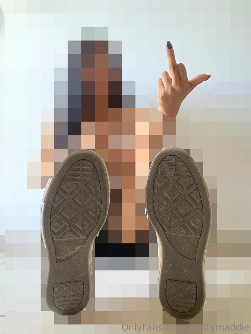 My shoes that s all you see your brain can t take more than that new 