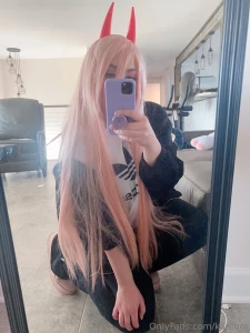 Very quick power cosplay test the contacts arrive later today im so part 3