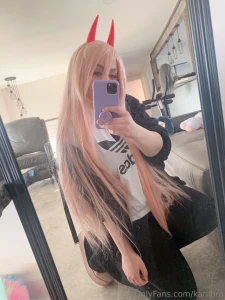 Very quick power cosplay test the contacts arrive later today im so part 1