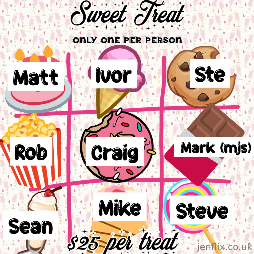 Value sweet treat super simple 6 treats 6 prizes prizes 2 x 3 min 