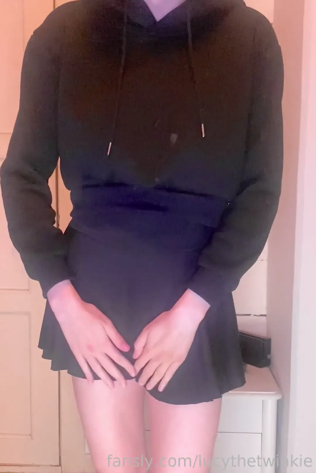 A cheeky little striptease video hehe fyp trans transgender tgirl 