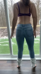 How do you like topless women in jeans