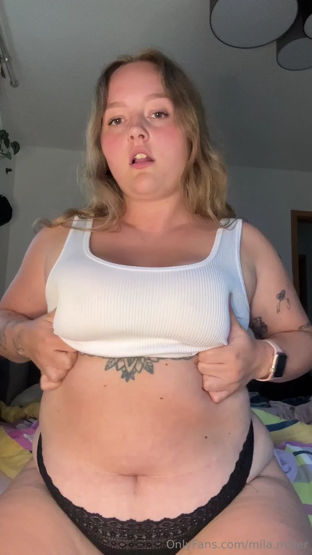 I want your hands all over them but be careful my nipples are super 