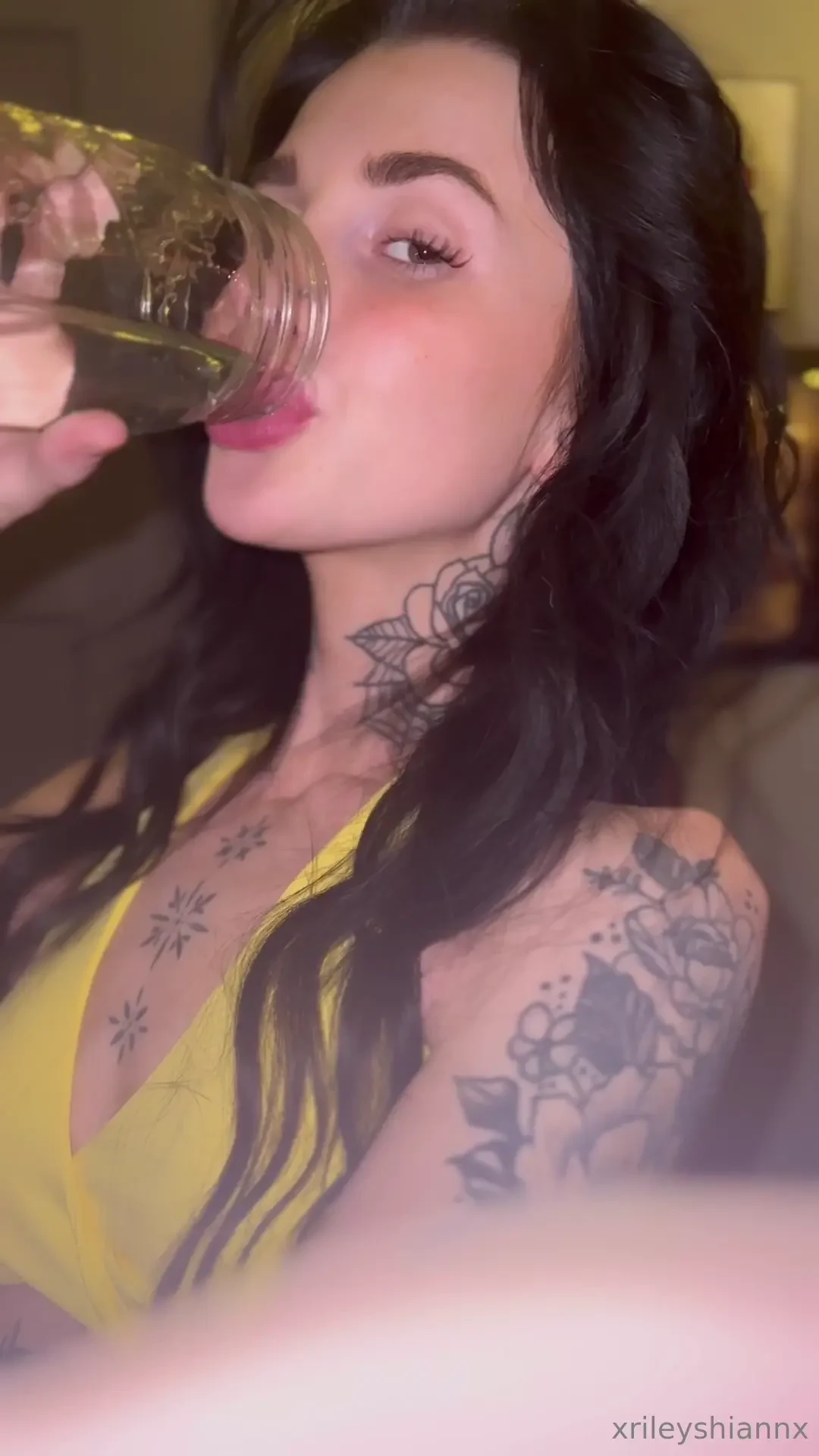 I made similar movements with my mouth and facial expressions in a new 