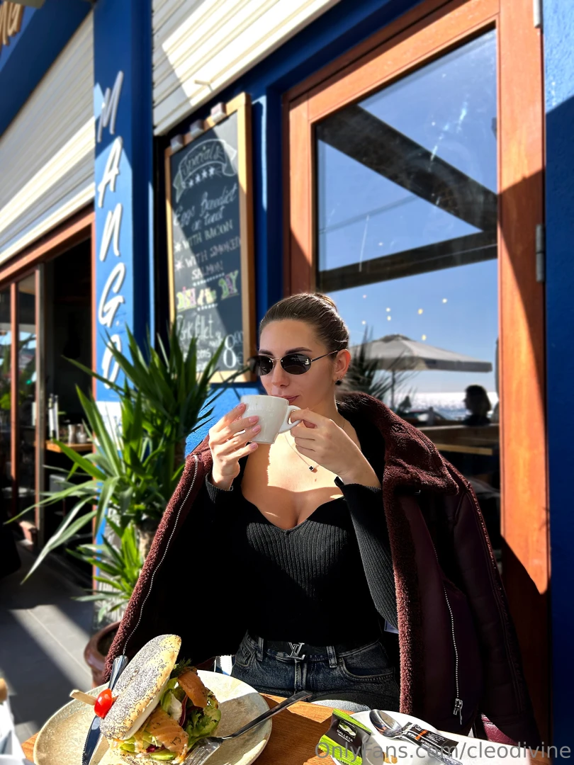 Morning sunshine coffee and the perfect breakfast what could be better 