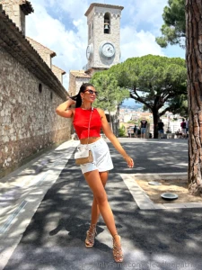 An easy walk through the old town sunshine bells ringing and a little