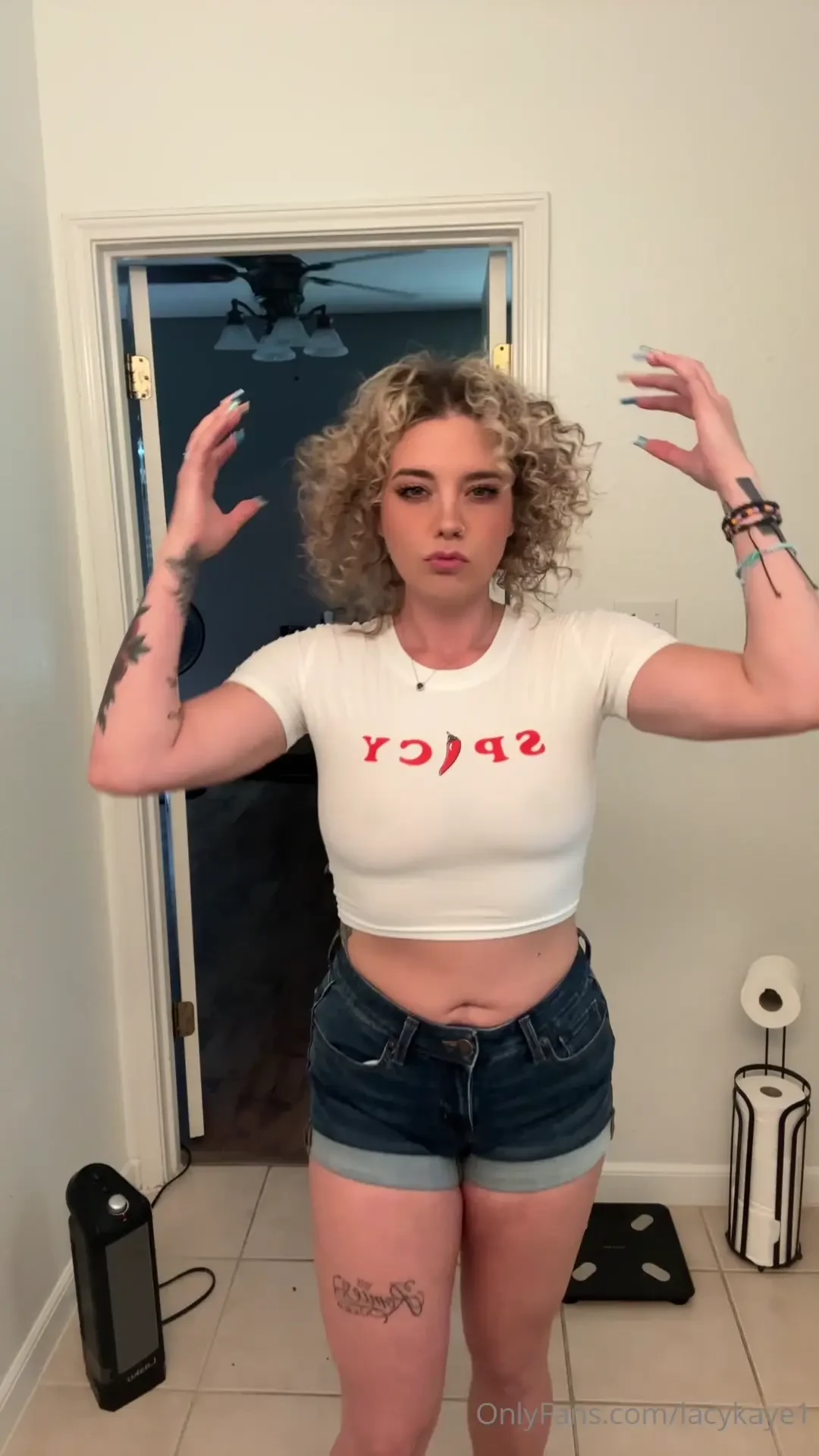 A little curl a little curve ready to get tangled up 