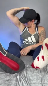 Sniff my smelly socks and feet straight after my workout
