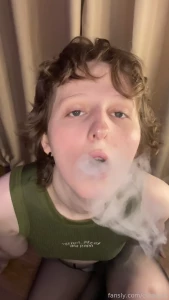 Lost in the smoke found in the fantasy the soft glow of the lights the