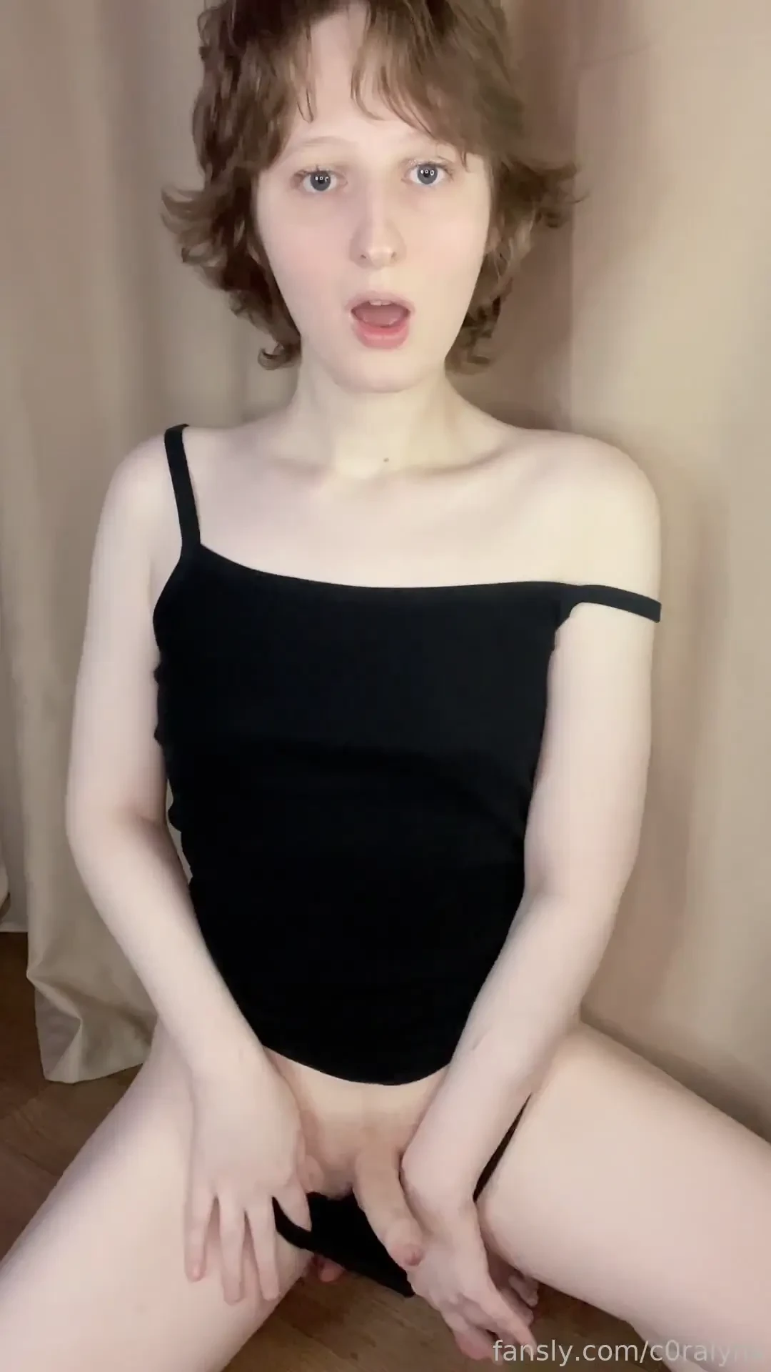 Good girl play with her cock only you know about my secret fyp trans 