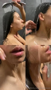 I like hot a shower and you