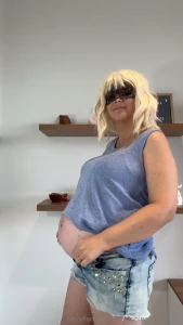 These pre-pregnancy shorts no longer fit
