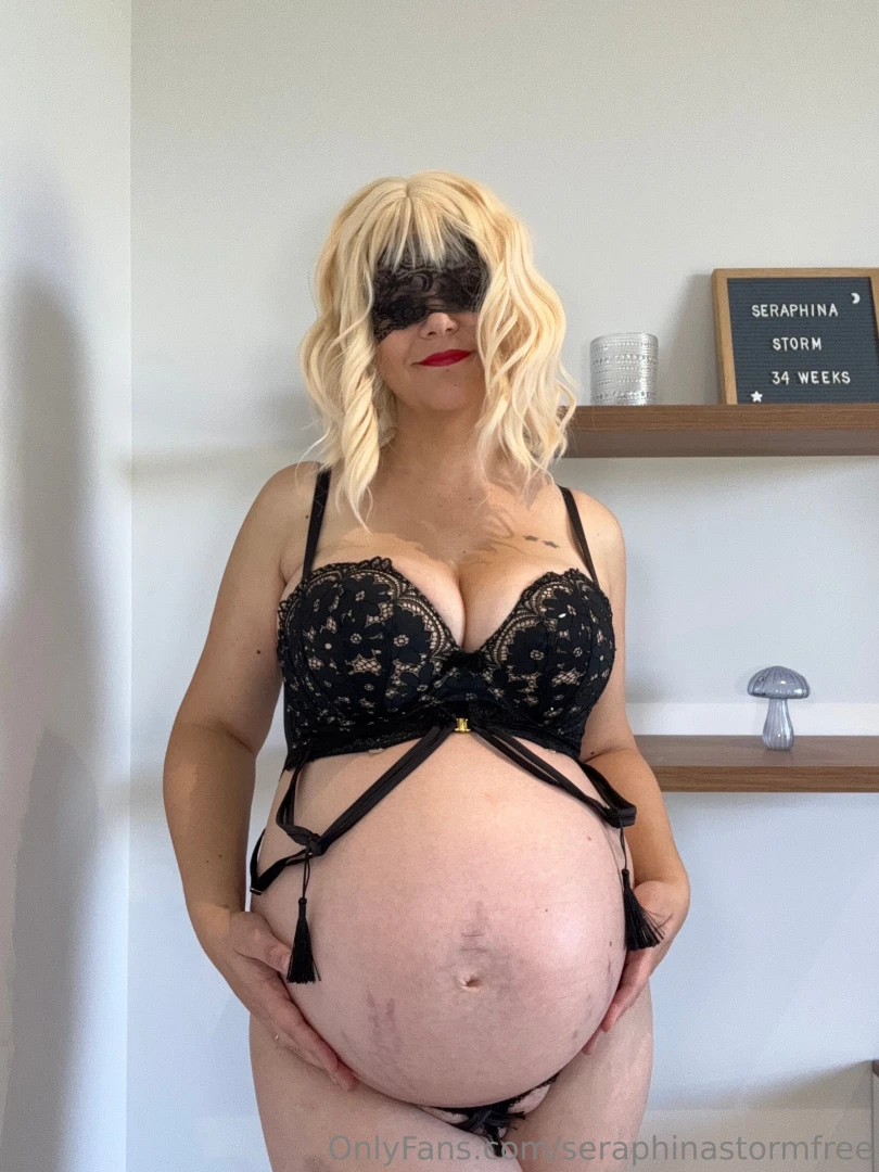 Another day of trying on pre-pregnancy lingerie this one has tassels part 3 