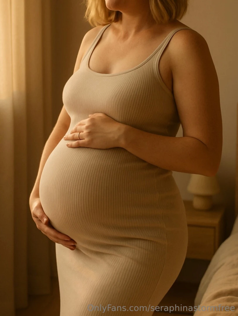 Another maternity shot taken 9 months pregnant on our baby moon - do 