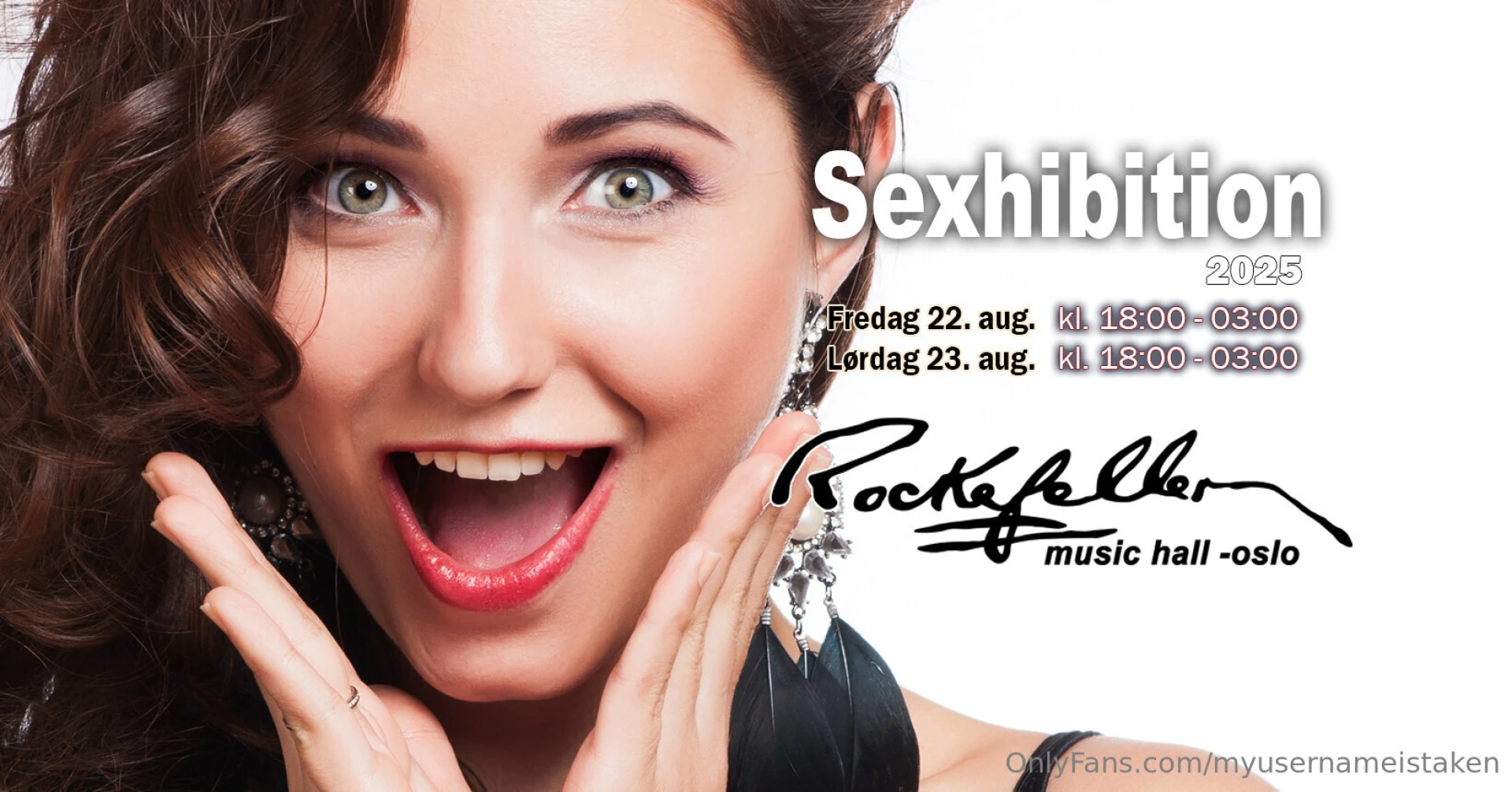 Legg det i kalenderen sexhibition 2025 oslo 