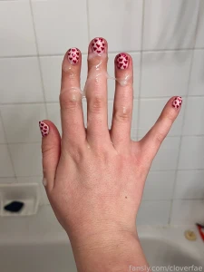 How do you like my valentine s manicure therealzaddydom obviously part 5