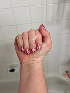 How do you like my valentine s manicure therealzaddydom obviously part 7