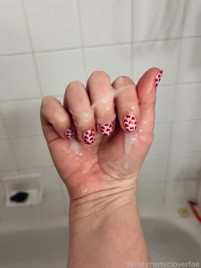 How do you like my valentine s manicure therealzaddydom obviously