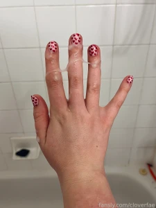 How do you like my valentine s manicure therealzaddydom obviously part 4