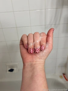 How do you like my valentine s manicure therealzaddydom obviously part 2