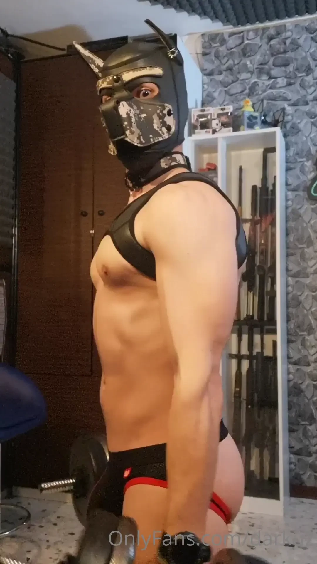 A little morning workout with a happy ending 