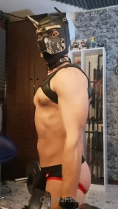 A little morning workout with a happy ending