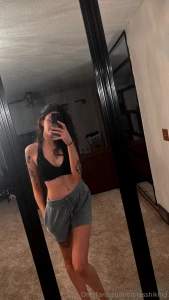 Bra s on shorts are tight must be ass thursday you already know this