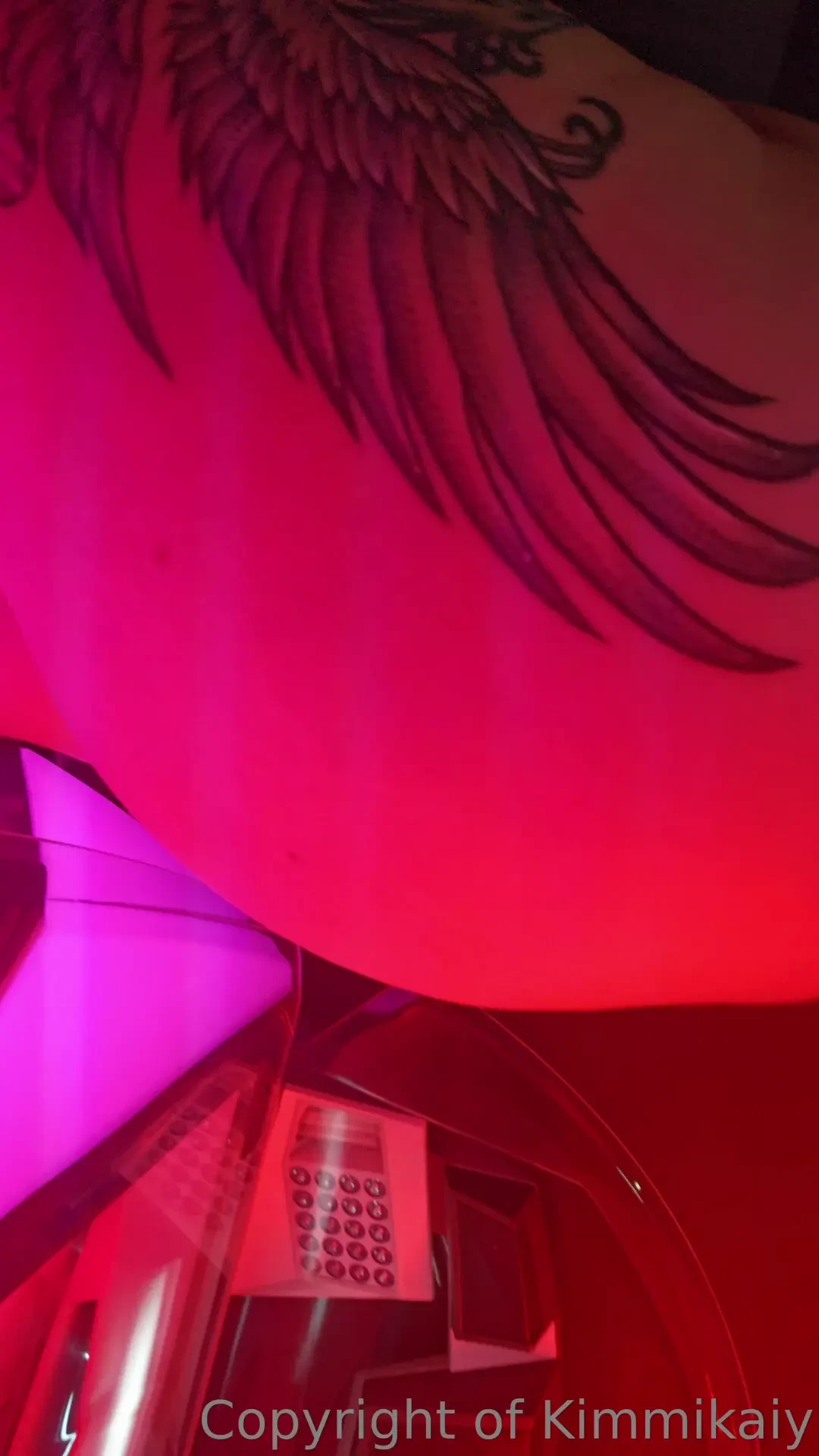 I think my tits look great in red lights 
