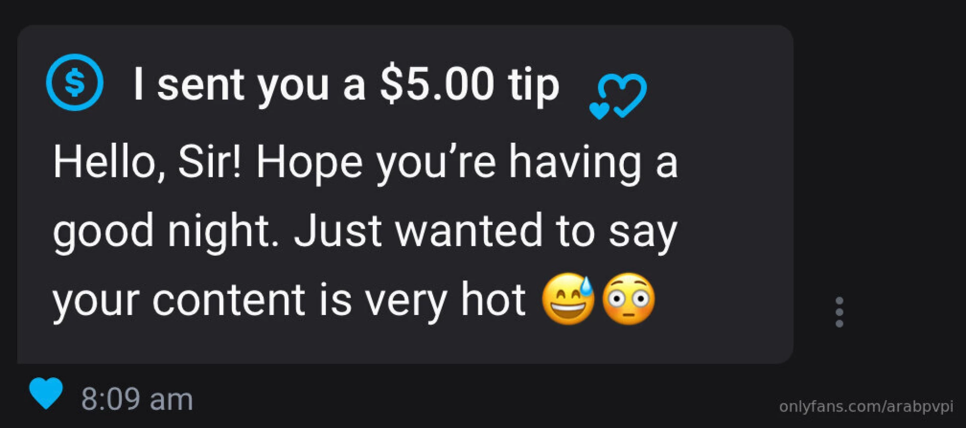 Surprise tips like this 