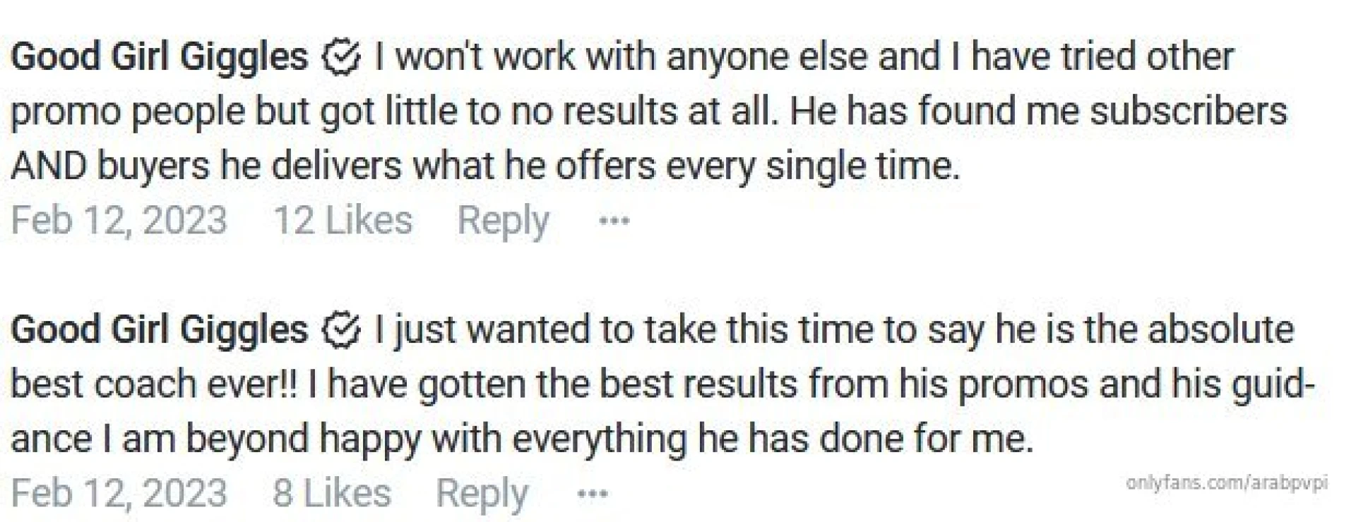 Coaching package reviews dm me for more info part 2 