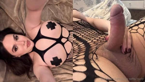 She has the thickest dick and the biggest cum theangeldesire if you re part 25