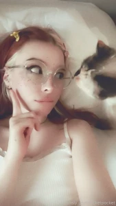 Redhead teen egirl natural glasses pussy ihatehashtags