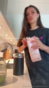 Some matcha to keep me on my toes remember to subscribe to my private