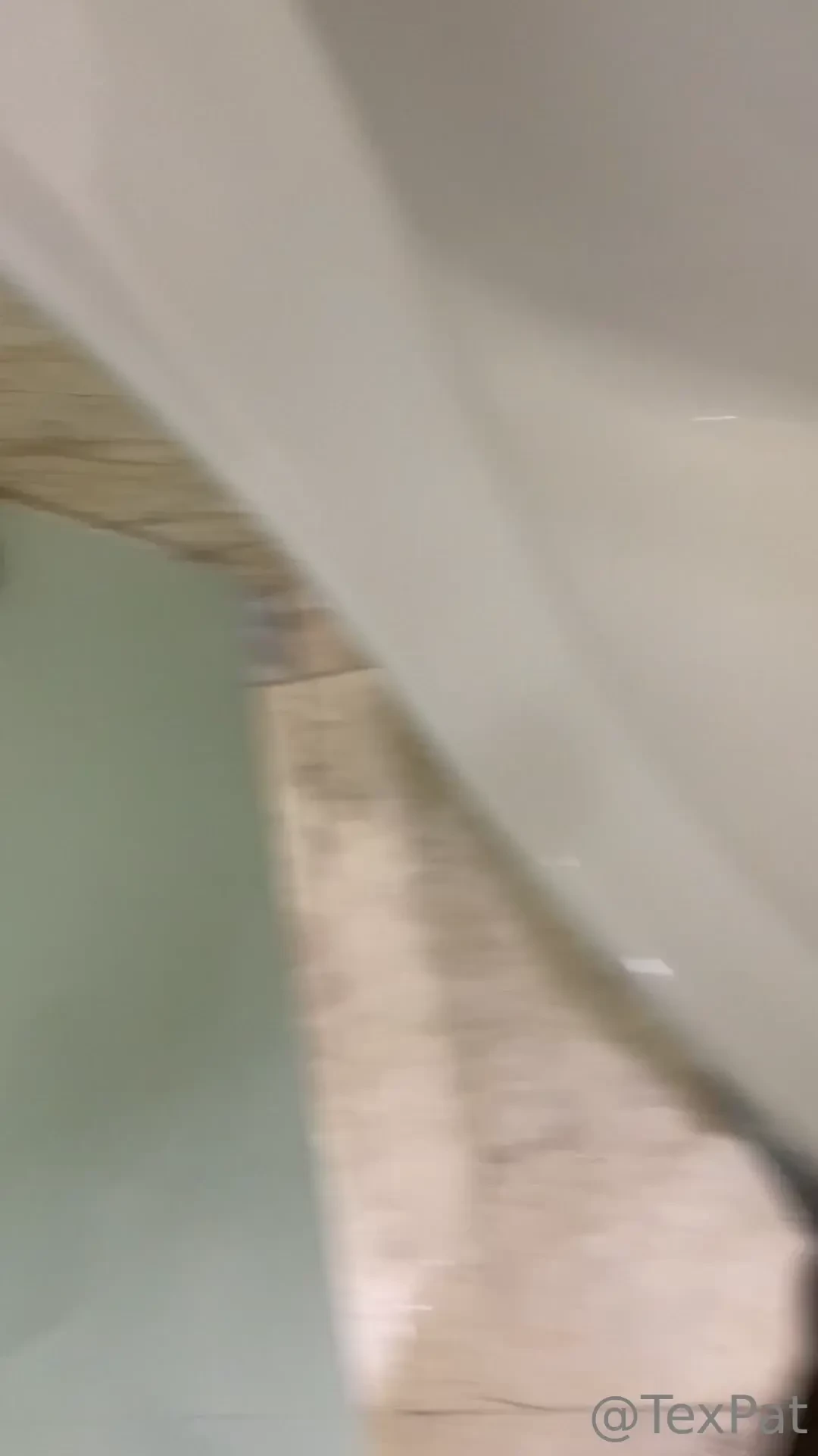 Showing off at the airport s bathrooms looking for a sub to play with 