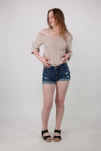 Feeling cute might cause a little trouble later off-the-shoulder sass