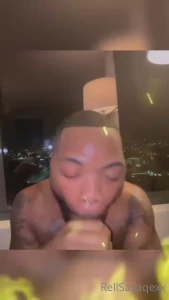 Hope y all ready to buss sumn because i finally got his ass to try