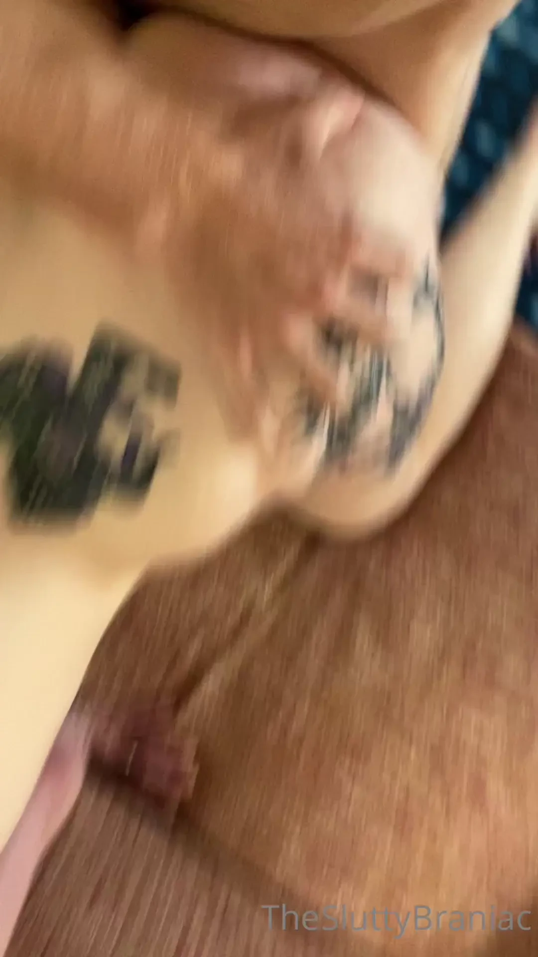 He came first but gave me courtesy thrusts after to help me out 