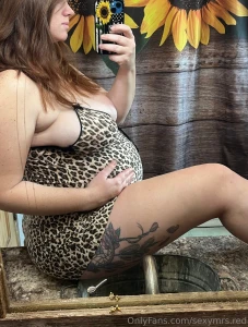 Good morning pregnancy titties are hard to contain