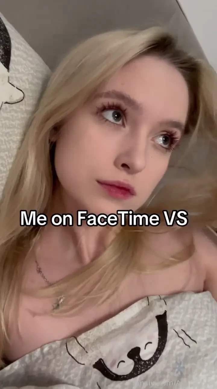 Facetime is good idea but barelylegal teen young petite babyface 
