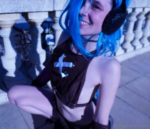 Jinxsexy smile sun bluehair part 1